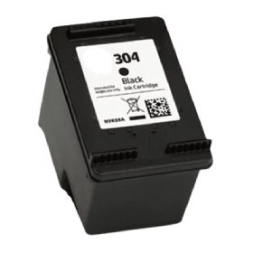 HP N9K08AE (304XL) Black + New Label (>=05/18) No Virgin