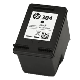 HP N9K06AE/N9K00A/N9K10A (304) Black STANDARD / SETUP / INTRO / STARTER / INSTANT INK