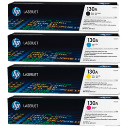 HP CF350A - CF351A - CF352A - CF353A LJ M 177 (130A) BCMY TONER STARTER