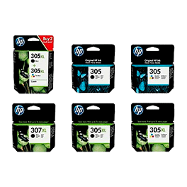 HP 3YM62AE (305XL) Black No Virgin