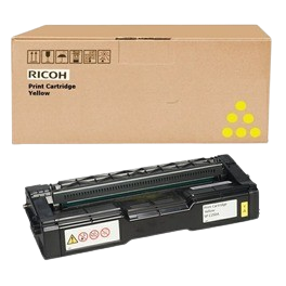 RICOH SP 252 Yellow TONER (According to scanner test)