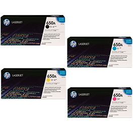 HP CE271A CE272A CE273A LJ CP5220 (650) CMY TONER