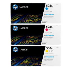 HP CF361A CF362A CF363A (508A) CANON (040) CMY TONER