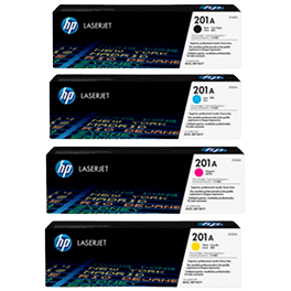 HP CF401A-CF402A- CF403A (201A) - CANON (045) CMY TONER