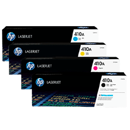HP CF410 CF411 CF412 CF413A (410A) - CANON (046) BCMY TONER STARTER