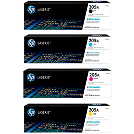 HP CF531 / CF532 / CF533A & CF511/2/3A (204A/(205A) CMY TONER