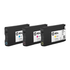 HP 3JA23AE/3JA24AE/3JA25AE (963) CMY No Setup