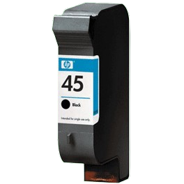 HP 51645A-G (45) Black SOLVENT INK